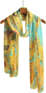 Fine Art Sheer Scarf Collection – Monet & Van Gogh