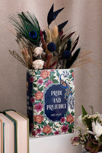 Pride and Prejudice Ceramic Book Vase