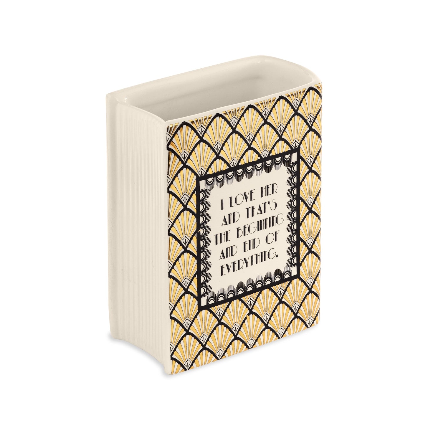 The Great Gatsby Small Ceramic Book Vase