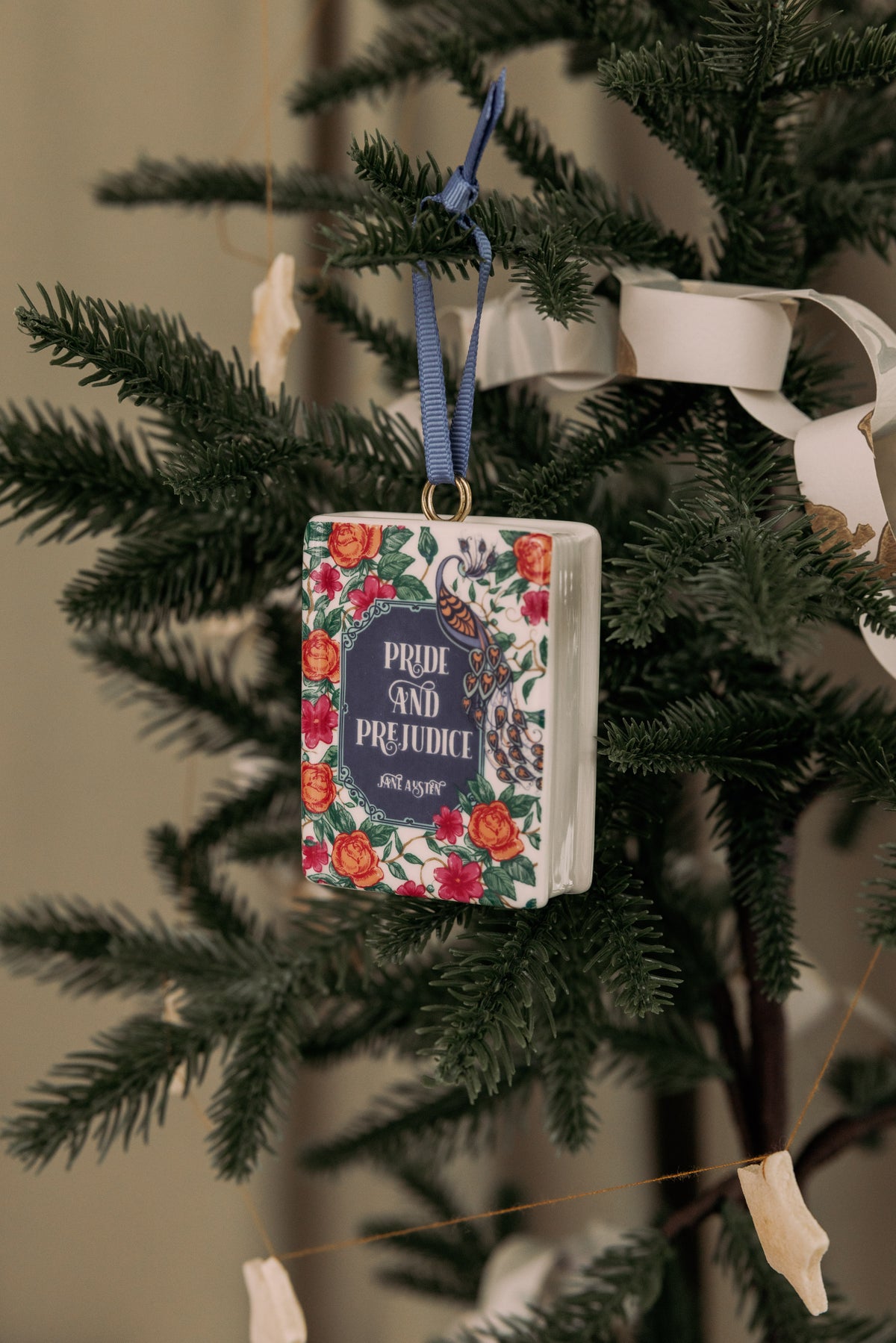 Pride & Prejudice Ceramic Book Ornament