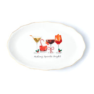 Holiday Cheers “Making Spirits Bright” Platter