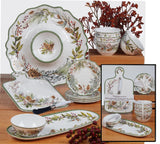 Melamine Oval Tray & Dip Bowl Set