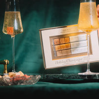 Holiday Champagne & Mimosa Mixer Trio – Cranberry Orange, Pear Apple Nutmeg & Spiced Apple Cider