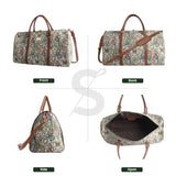 William Morris “Golden Lily” Tapestry Weekender Duffel Bag