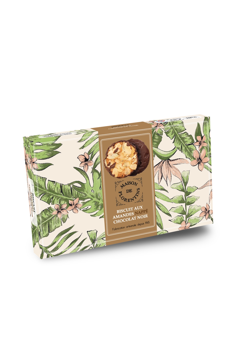 Amandines with Dark Chocolate – Maison de Florentins (Box of 12)