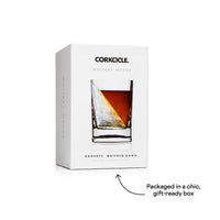 Whiskey Wedge Glass with Silicone Ice Mold
