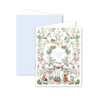 "Welcome Little One" Baby Greeting Card