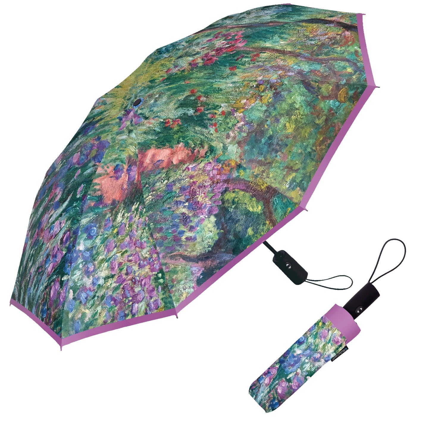 RainCaper Fine Art Folding Travel Umbrella Collection – Monet & Van Gogh