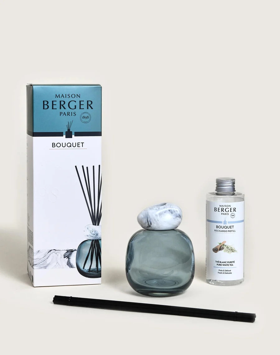 Maison Berger Pure White Tea Reed Diffuser Gift Set