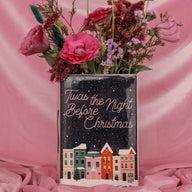 ’Twas the Night Before Christmas Ceramic Book Vase
