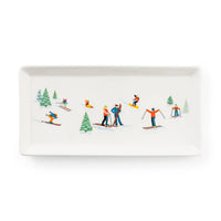 Après Ski Ceramic Serving Tray