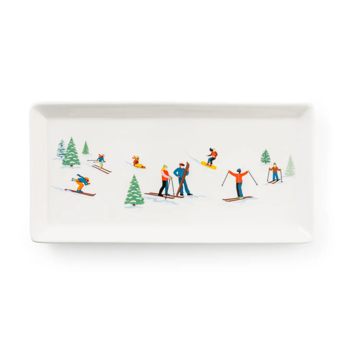 Après Ski Ceramic Serving Tray