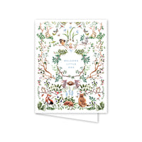 "Welcome Little One" Baby Greeting Card
