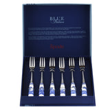 Spode Blue Italian Pastry Forks