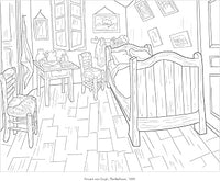 Color the Classics: Famous Masterpieces Adult Coloring Book | Art Institute of Chicago Collection