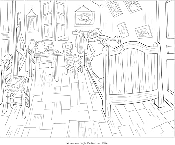 Color the Classics: Famous Masterpieces Adult Coloring Book | Art Institute of Chicago Collection