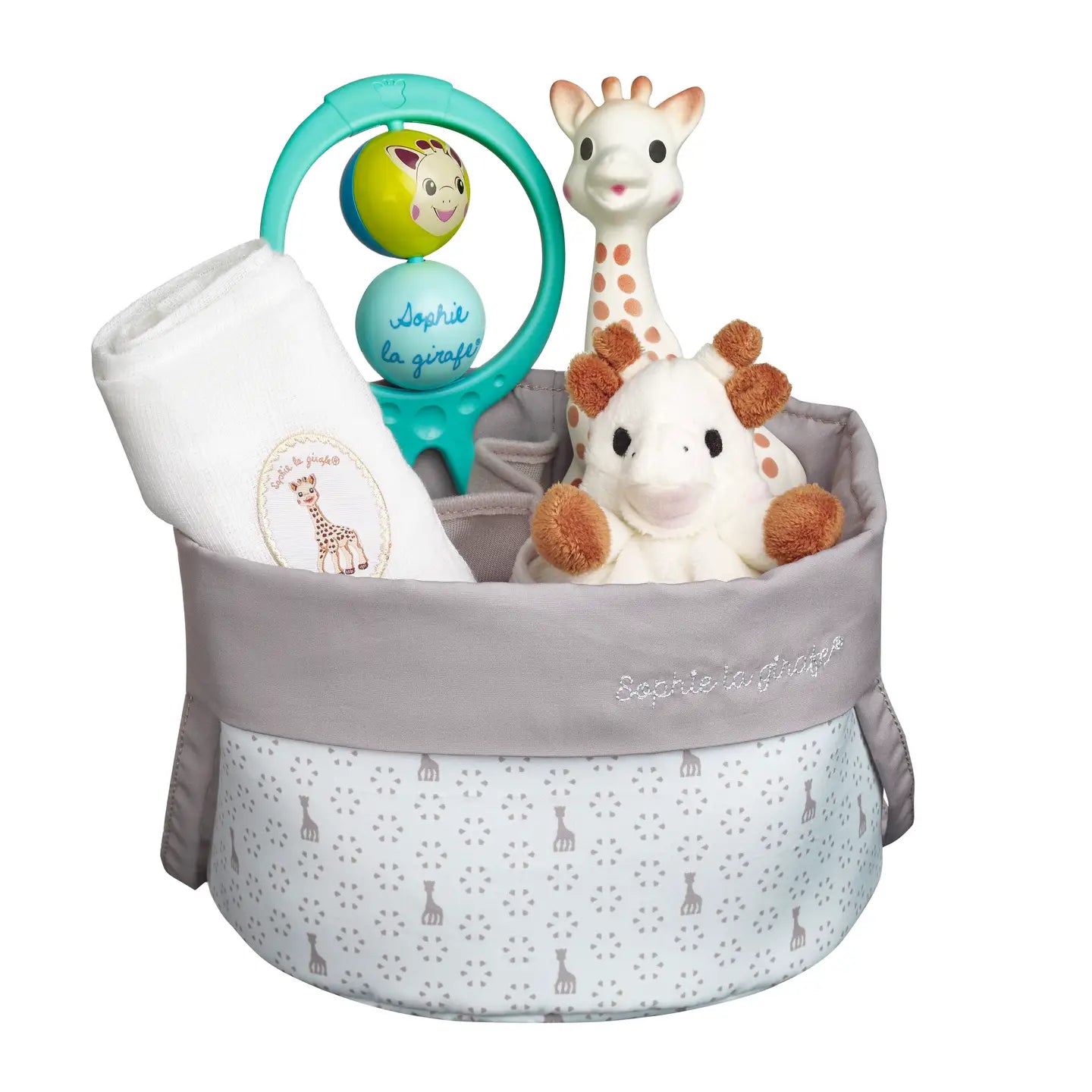 Sophie la Girafe Birth Basket