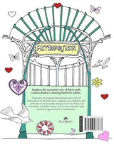 Love Paris Adult Coloring Book