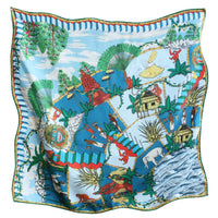 Soie Meme Silk Makasih Scarves (21.7" x 21.7")