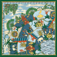 Soie Meme Silk Makasih Scarves (21.7" x 21.7")