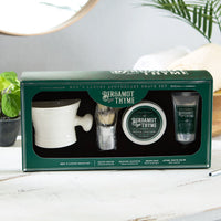 Bergamot & Thyme Men’s Luxury Shave Set