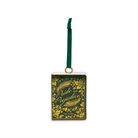 Pride & Prejudice Ceramic Book Ornament