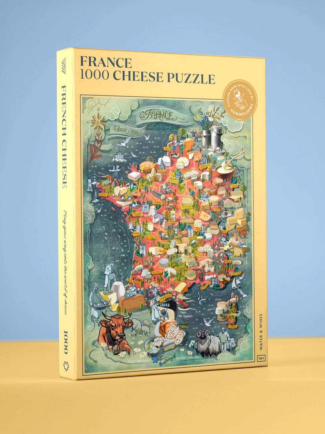 France Cheese Puzzle | 1000 Pieces