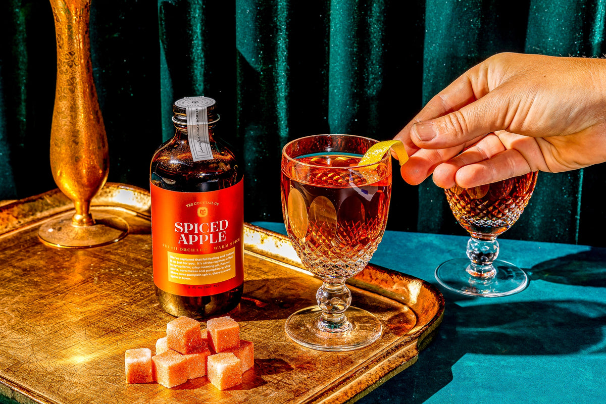 Spiced Apple Cocktail Syrup