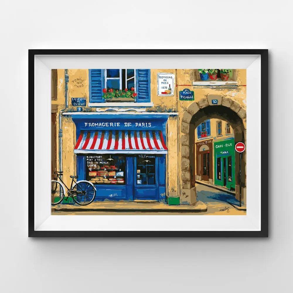 Fromagerie De Paris - Paint By Numbers Kit