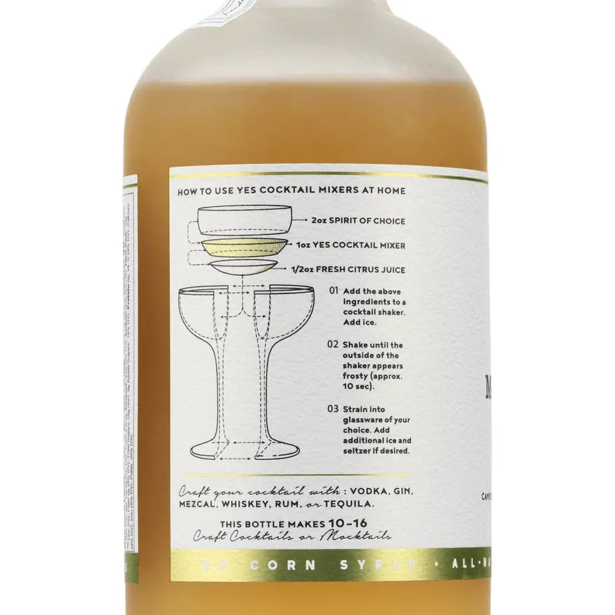 Meyer Lemon Sour Cocktail Mixer