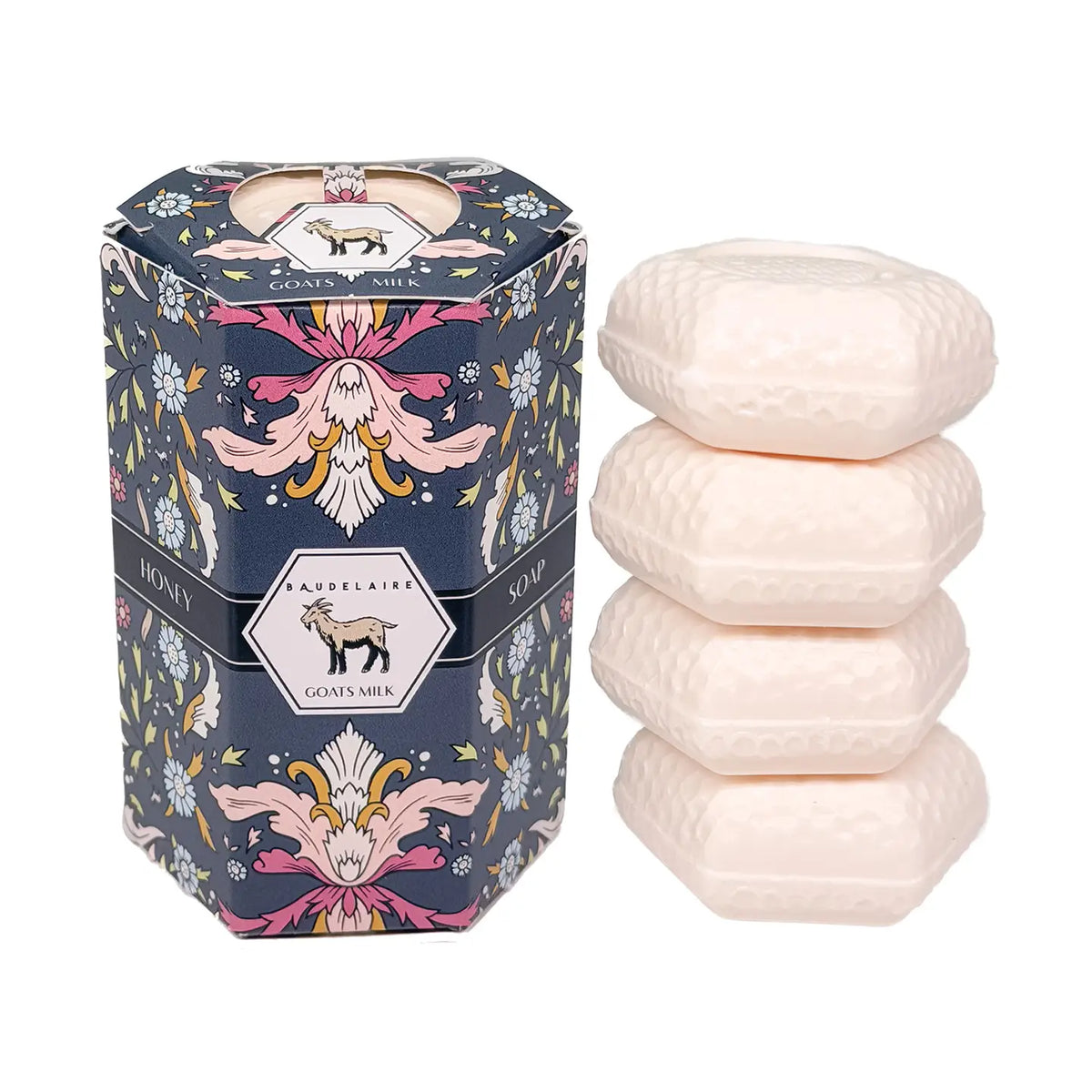 Goat Milk & Honey Soap Quartet