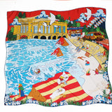 Soie Meme "Grande Plage" Silk Twill Scarf