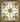 Vintage 1963 Hermès "Arabesques" Silk Scarf by Henri d'Origny – Floral Carré 90 in Ivory & Gold