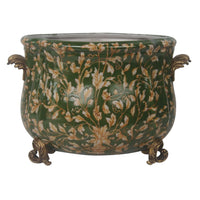 The Colette Jardinière – Natural Garden Green