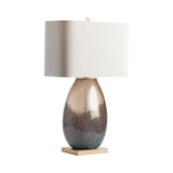 Noah Blue Ombre Glass Table Lamp
