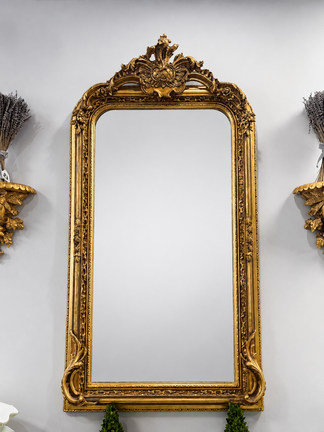 Early 20th Century French Gilt Louis Philippe Mirror