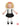 Eloise 18 Inch Soft Doll Plush Toy with Blonde Hair and Black Skirt