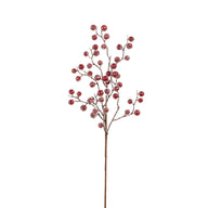 Glacé Rouge Berry Stem – 20"