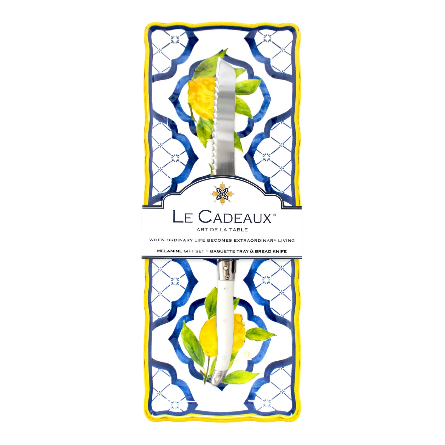 Le Cadeaux | Palermo Baguette Tray Gift Set