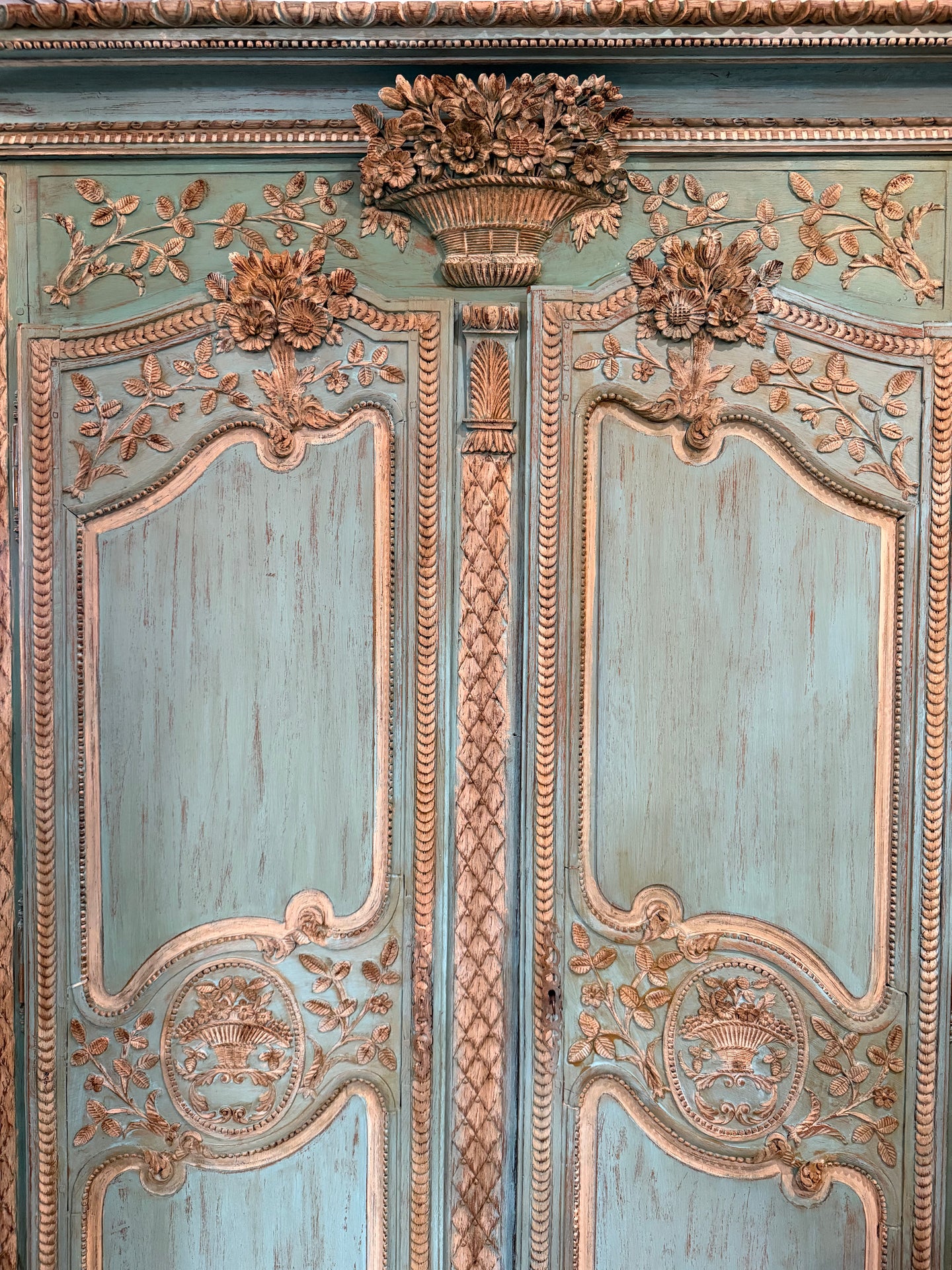 19th Century French Wedding Armoire