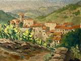Village Provençal | Original French Oil Painting