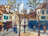 Vintage Original Parisian Oil Painting | c. 1950s
