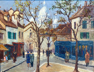 Vintage Original Parisian Oil Painting | c. 1950s