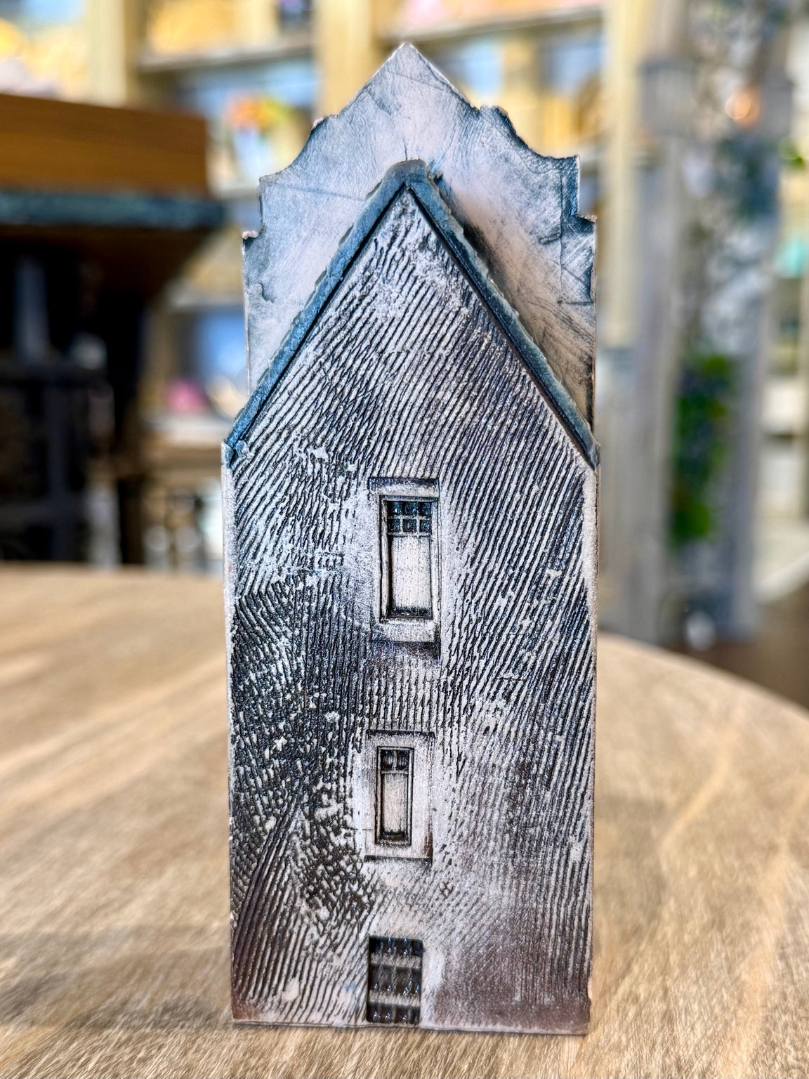 Vintage Gault France Custom “Radiation Therapy” Ceramic Building – Richard Peyron, M.D.