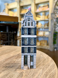 Vintage Gault Original French Ceramic Townhouse Sculpture