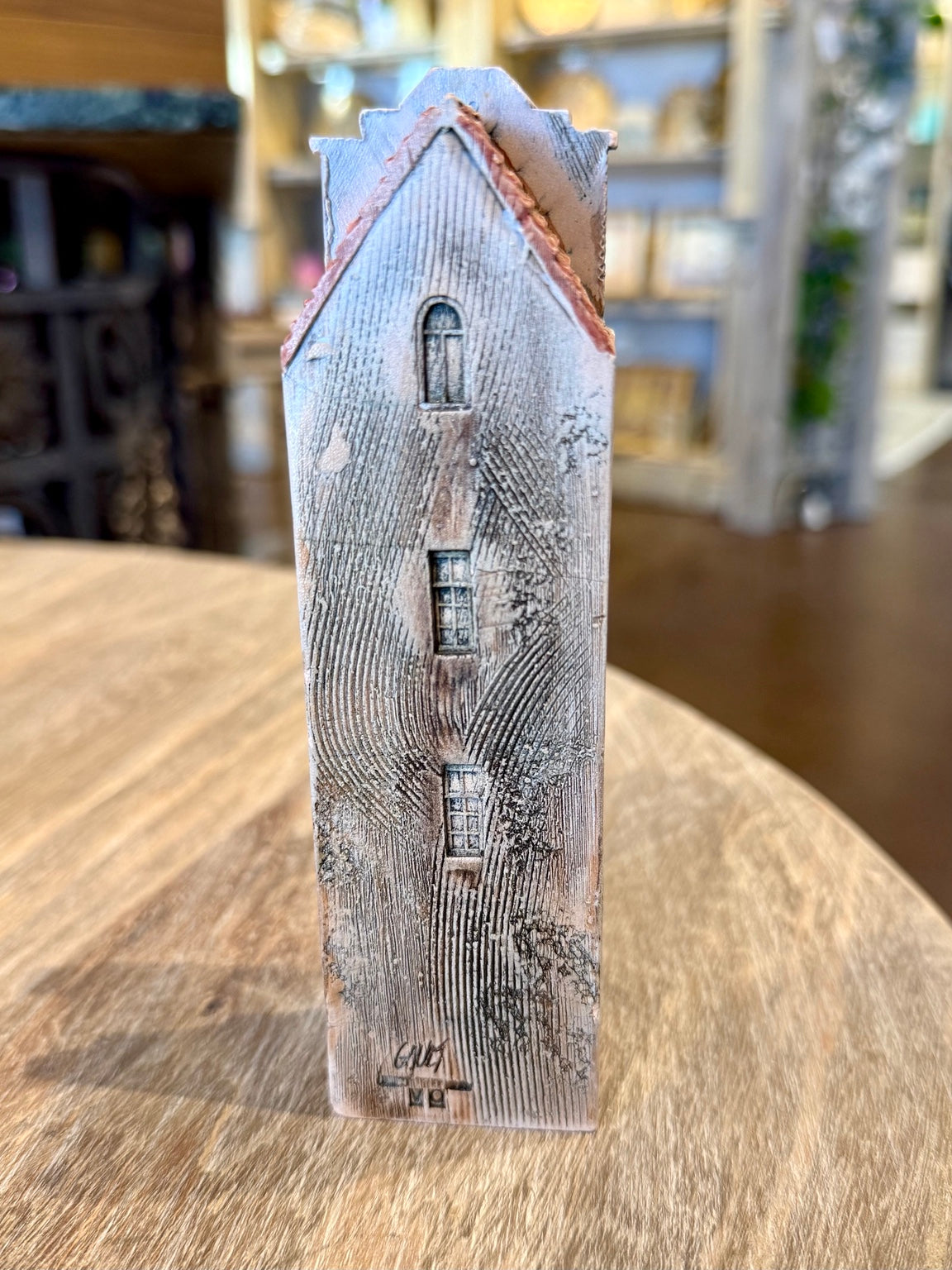 Vintage Gault Original French Blush Brick Manor Sculpture