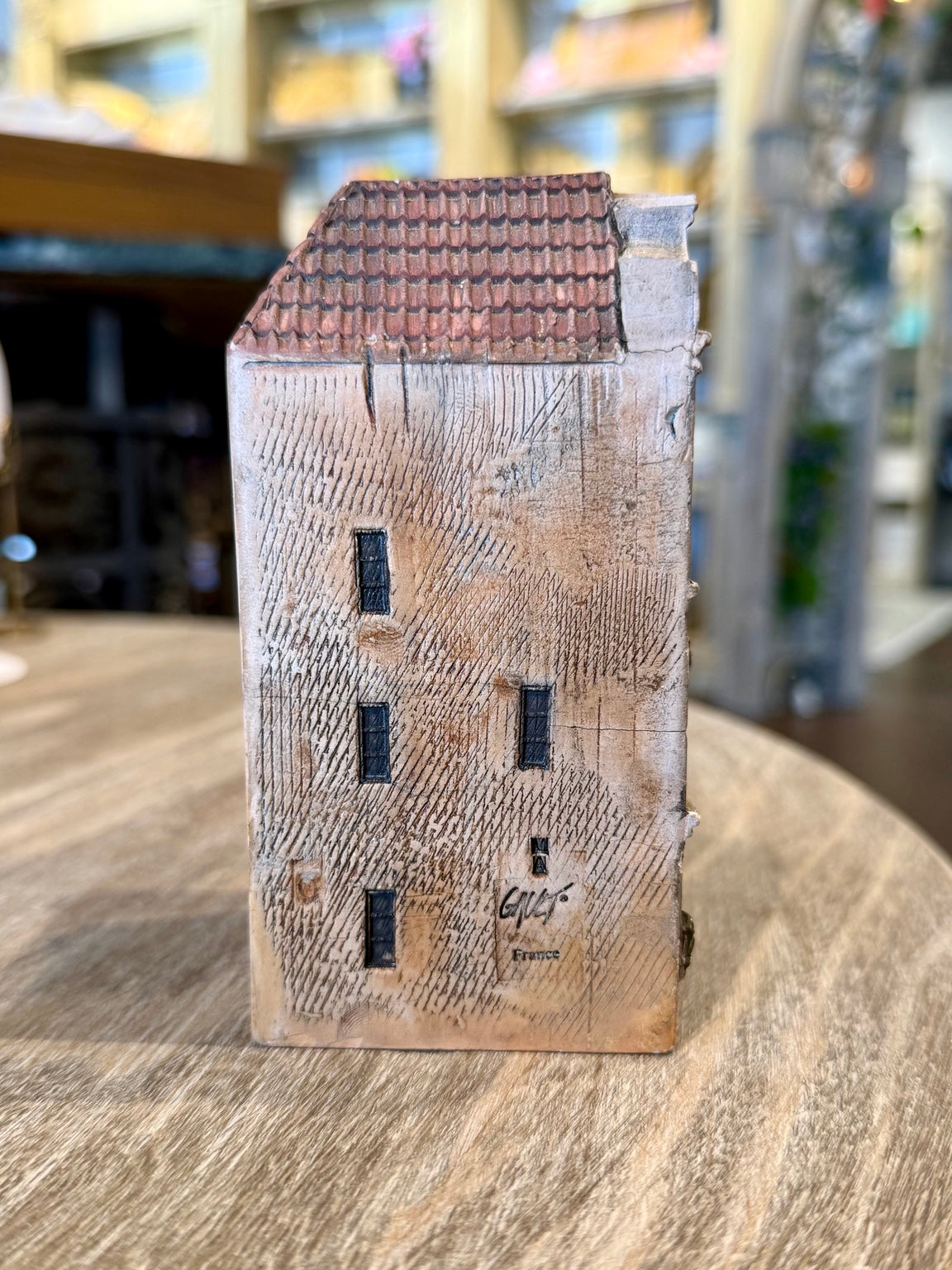 Vintage Gault Original Amsterdam Wine Merchant Ceramic Building