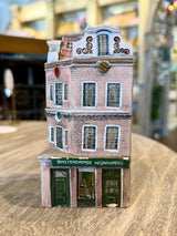 Vintage Gault Original Amsterdam Wine Merchant Ceramic Building