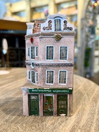 Vintage Gault Original Amsterdam Wine Merchant Ceramic Building