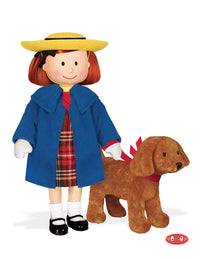 Madeline Poseable Doll with Genevieve Soft Toy – 8 Inch Madeline Doll Gift Set